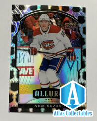 2020-21 Upper Deck Allure #29 Nick Suzuki 2005 Shield Montreal Canadiens